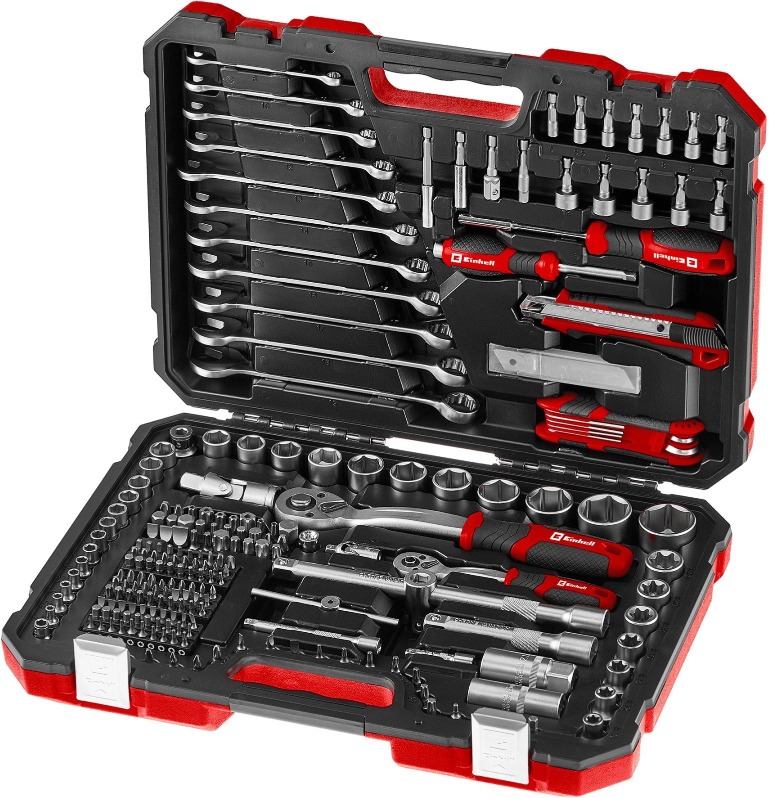 Einhell ZESTAW NARZĘDZI W WALIZCE 233 elementy 49370640