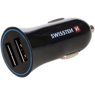 Ładowarki do telefonów - Swissten Adapter CL 2.4 A Power 2 × Kabel USB + USB C 20110908 # Wpisz kod MDC5PL22 i uzyskaj dodatkowe 25 % rabatu na ten produkt promocja do 17.05.2020 - miniaturka - grafika 1