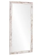 Lustra - Lustro Profilmat w ramie SHABBY BIAŁY 100X50 PREMIUM - miniaturka - grafika 1