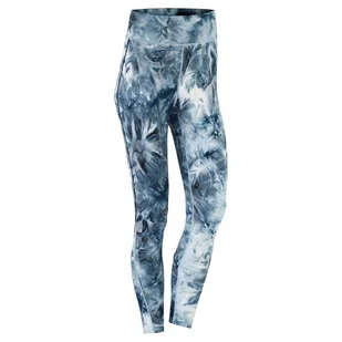 Damskie legginsy Kari Traa Ellen Tights Rozmiar: L / Długość spodni: long / Kolor: biały/niebieski - Spodnie sportowe damskie - miniaturka - grafika 1