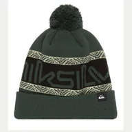 Czapki dla dzieci - Czapka Quiksilver Summit EQBHA03099 Zielony - miniaturka - grafika 1