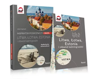 praca zbiorowa Litwa Łotwa Estonia i obwód Kaliningradzki INSPIRATOR PODRÓŻNICZY Pascal - Przewodniki - miniaturka - grafika 1