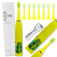 Szczoteczki do zębów dla dzieci - Szczoteczka Soniczna Elektryczna Do Mycia Zębów Dla Dzieci + 8 Koncówek - miniaturka - grafika 1