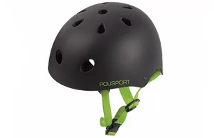 POLISPORT, Kask rowerowy, URBAN RADICAL, czarny, rozmiar M - Kaski rowerowe - miniaturka - grafika 1