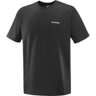 KOSZULKA MĘSKA SALOMON CHEST LOGO RX M C25272 - Koszulki sportowe męskie - miniaturka - grafika 1