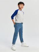 Spodnie i spodenki dla chłopców - Sinsay - Jeansy slim - Inny - miniaturka - grafika 1