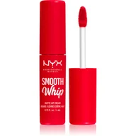 Szminki - NYX Professional Makeup Smooth Whip Matte Lip Cream pomadka 4 ml dla kobiet 13 Cherry Creme - miniaturka - grafika 1