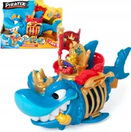 Figurki dla dzieci - MAGICBOX - PIRATIX - SERIA GOLDEN TREASURE - KING SHARK Figurki - miniaturka - grafika 1