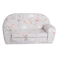 Zestawy mebli dla dzieci - Małpiszon, mini sofa Print króliczek - miniaturka - grafika 1