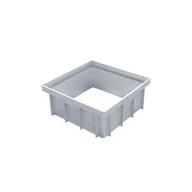 Rynny i akcesoria - Przedłużenie studzienki 300 x 300 szare - miniaturka - grafika 1