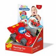 Zabawki interaktywne dla dzieci - Clementoni Racing car with Light and Sound 17217 - miniaturka - grafika 1