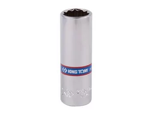 KING TONY Nasadka długa 1/4" 223012m, 12 mm, 50 mm - Klucze i nasadki - miniaturka - grafika 1