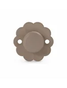 Smoczki uspokajające - Suavinex Smoczek fizjologiczny silikonowy SX Pro Wonder 6-18 m Whitecap gray/Raw umber - miniaturka - grafika 1