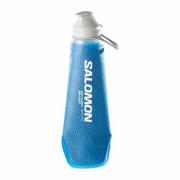 Shakery i bidony sportowe - Bidon Salomon Soft Flask 400ml / 13oz Insulated 42 Clear Blue - miniaturka - grafika 1