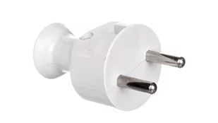 Orno Wtyczka WT-21 2P Biały - Kostki, złączki, wtyczki - miniaturka - grafika 1