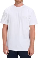 Koszulki męskie - t-shirt QUIKSILVER ANCHOR LOCKUP WHITE - miniaturka - grafika 1