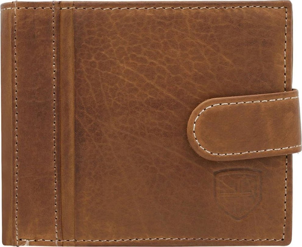 Peterson Skórzany męski portfel Peterson PTN N008L-PCA NoSize