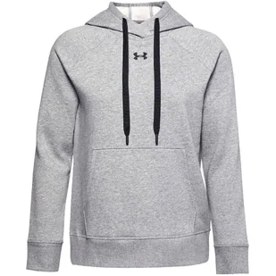 Bluza damska Under Armour Rival Fleece Hb Hoodie szara 1356317 035-XS - Bluzy damskie - miniaturka - grafika 1