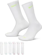 Skarpetki damskie - Nike Everyday Plus Cushioned Crew skarpety treningowe (6 par), wielokolorowe, SX6897-968, XL - miniaturka - grafika 1