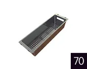 Akcesoria do armatury i ceramiki - Elleci Odsączarka stalowa do BEST 444x142x103mm AVI03000) - miniaturka - grafika 1