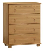 Komody - Komoda drewniana sosnowa nr9 g47 olcha - miniaturka - grafika 1