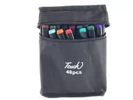 Przybory szkolne - Leantoys Zestaw markerów Touch 48 szt. - miniaturka - grafika 1