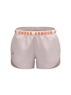 Under Armour Szorty sportowe w kolorze jasnoróżowym - Spodnie sportowe damskie - miniaturka - grafika 1