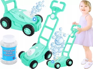 BANKI MYDL KOSIARKA B/O PLYN 26X12X20 ZIE PLX PU Madej - Bańki mydlane - miniaturka - grafika 1