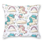 Poszewki na poduszki - ŚWIAT SYPIALNI Poszewka Bawełnian Jasiek Belluno 17 Konik 40x40 - miniaturka - grafika 1