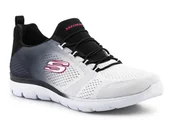 Sneakersy damskie - Skechers SUMMITS-BRIGHT 149536-BKW - miniaturka - grafika 1