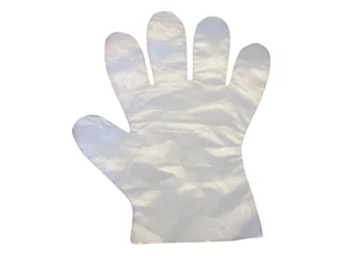 Plast Rękawice Foliowe 100 sztuk HDPE Rozmiar M - Rękawiczki jednorazowe - miniaturka - grafika 3