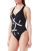 Stroje kąpielowe - Triumph Women's Flex Smart Summer OP 02 pt EX kostium kąpielowy, taupe-Dark Combination, 01, taupe - Dark Combination, jeden rozmiar - miniaturka - grafika 1