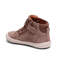 Buty dla dziewczynek - Bisgaard Villum First Walker Shoe buty dziecięce, uniseks, szary, 21 EU - miniaturka - grafika 1