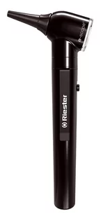 Riester e-scope 2,5 V w twardym etui-biały 2110-202 Światłowodowy otoskop e-scope  z ksenonowym oświetleniem 2,5 V - Urządzenia medyczne - miniaturka - grafika 1