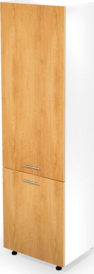 Elior Kuchenna szafka do zabudowy lodówki dąb miodowy - Limo 14X