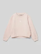 Bluzy dla dziewczynek - Bluza z okrągłym dekoltem - miniaturka - grafika 1