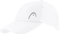Czapki damskie - Dziecięca czapka z daszkiem Head  Kid's Pro Player Cap White - miniaturka - grafika 1