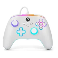Kontrolery gier na PC - Kontroler POWERA Advantage Lumectra Bialy - miniaturka - grafika 1