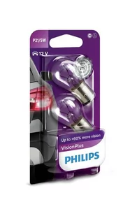 Philips P21/5W 12V 21/5W BAY15d VisionPlus - Żarówki samochodowe - miniaturka - grafika 1