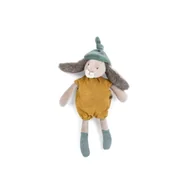 Maskotki i pluszaki - Maskotka króliczek w czapce żółty 678023 - miniaturka - grafika 1