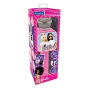 Zabawki interaktywne dla dzieci - Zabawka mikrofon LEXIBOOK Barbie MIC240BB - miniaturka - grafika 1