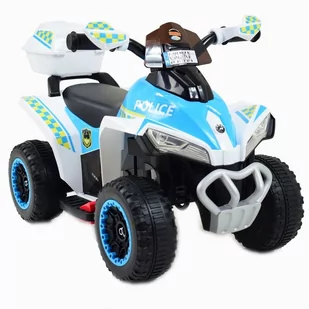 QUAD NA AKUMULATOR POLICJA  Z KUFERKIEM - SUPER JAKOŚĆ GTS-1188A - Pojazdy elektryczne dla dzieci - miniaturka - grafika 1