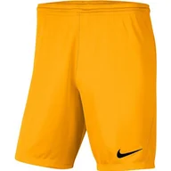 Spodenki męskie - Nike, Spodenki męskie, Park III BV6855 739, złoty, rozmiar XL - miniaturka - grafika 1