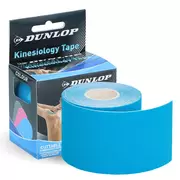 Akcesoria turystyczne - Dunlop Niebieska Taśma 5cm kinesiologiczna Tape Taping Tejpy 5m - miniaturka - grafika 1