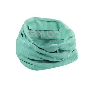 COMPRESSPORT Termiczna chusta biegowa 3D THERMO ULTRALIGHT HEADTUBE shell blue - Czapki i chusty sportowe damskie - miniaturka - grafika 1
