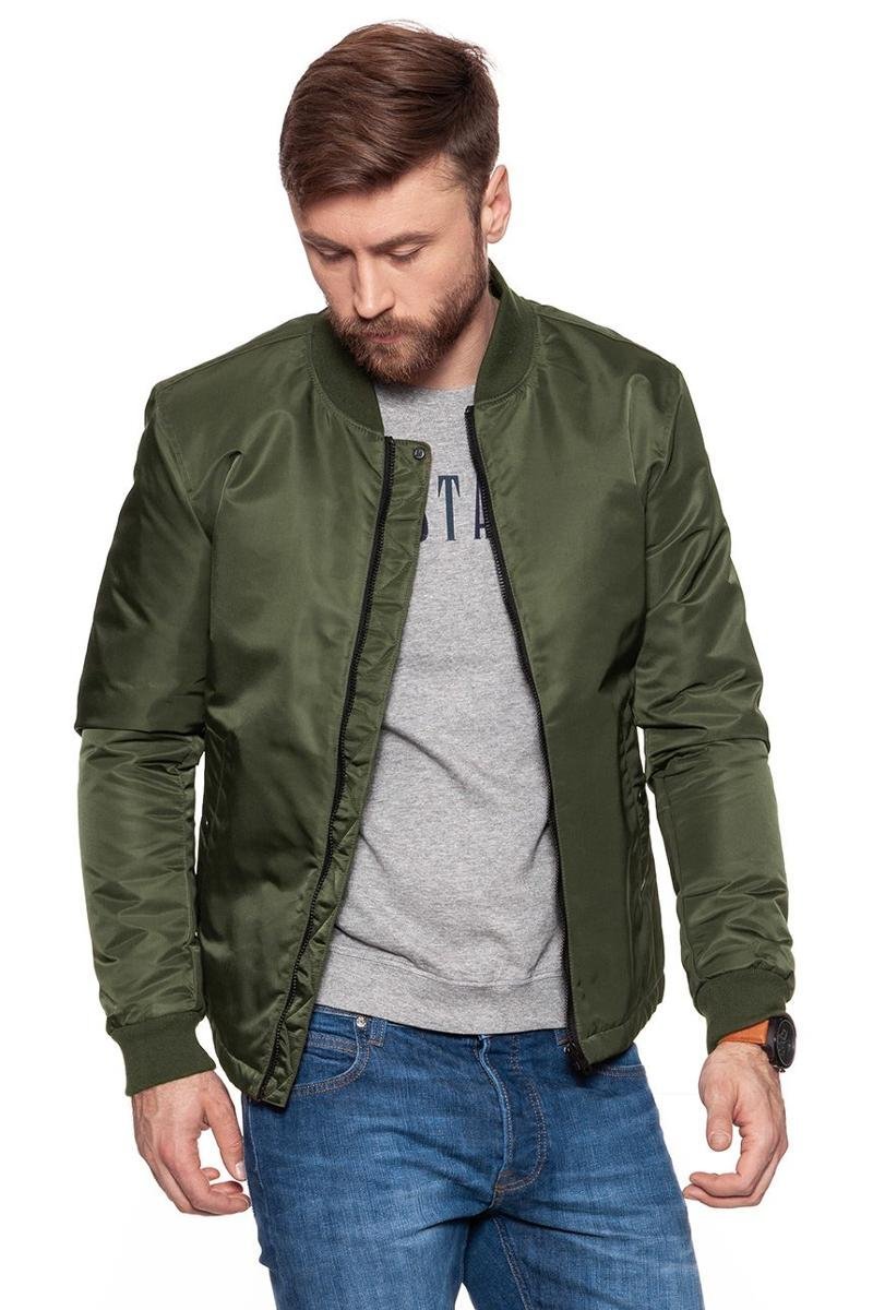 Wrangler, Kurtka męska, Straight Bomber Dusty Olive W4743Wt45, rozmiar S