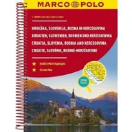 Przewodniki - zbiorowa Praca Atlas Chorwacja/Słowenia - 1:300 000 MARCO POLO - miniaturka - grafika 1