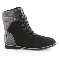 Botki damskie - Buty Columbia Twentythird Ave Wp Mid W BL2769-010 czarne - miniaturka - grafika 1
