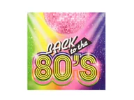 Dekoracje i nakrycia stołu na imprezę - Santex Serwetki Back to the 80's - 33 cm - 20 szt. - miniaturka - grafika 1