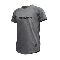 Odzież trekkingowa damska - Thorn Fit, T-shirt męski, Team, szary, rozmiar S - miniaturka - grafika 1